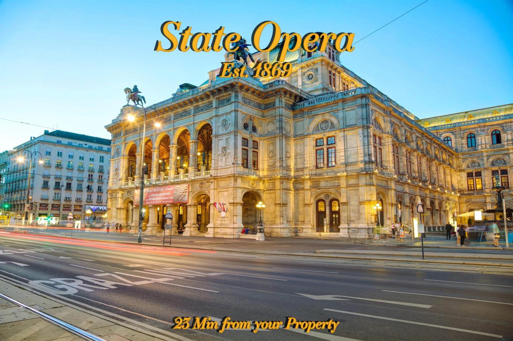 Apartment Queen Bed Near Westbahnhof Vienna